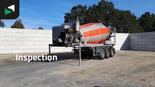 خلاطة الخرسانة De Buf BM12-39-3 3 axles Concrete 12m3 MOT 01/27 SAF Lift Axle | صورة 4 - Autoline