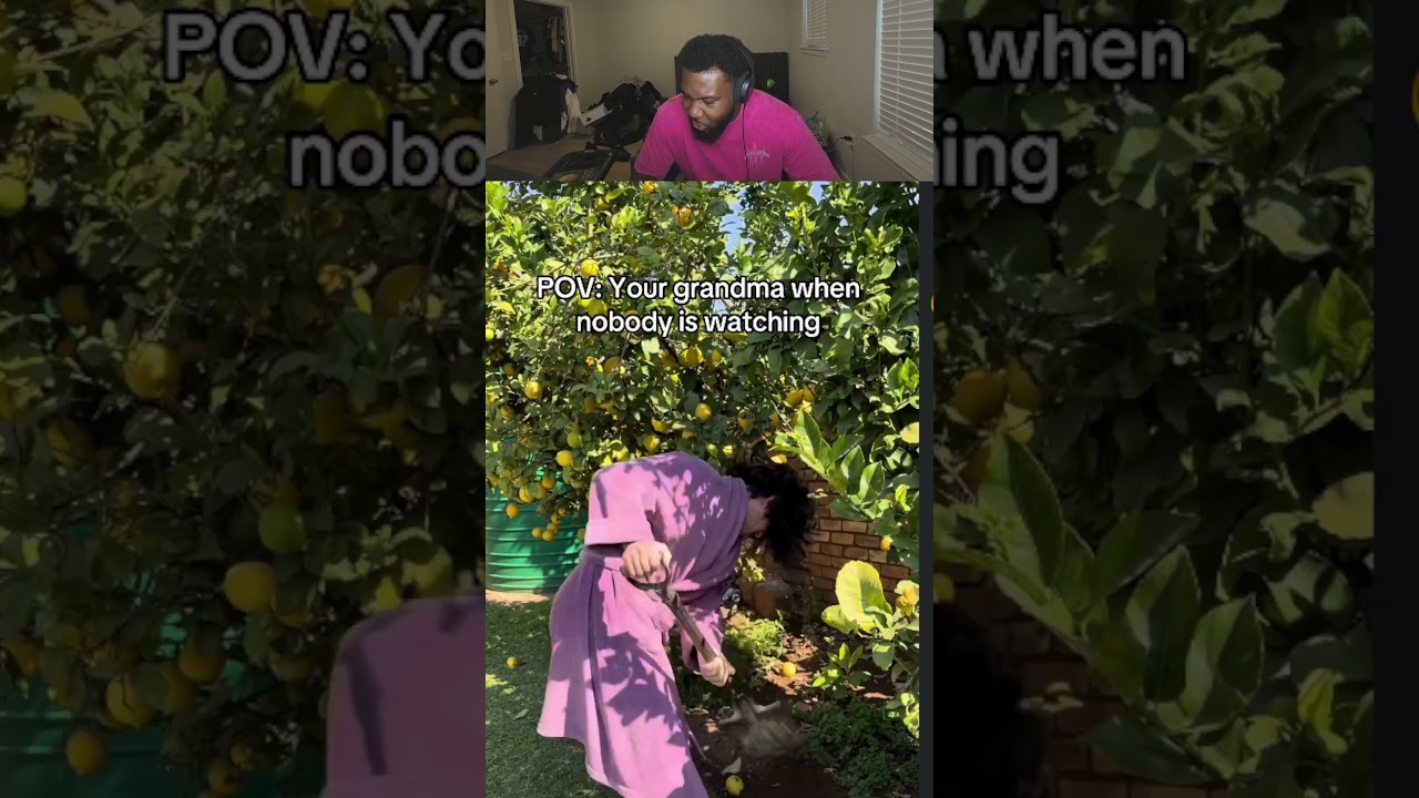 You grandma when nobody is watching 💀