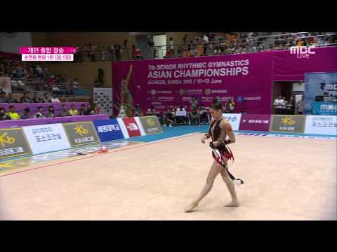 15.06.13_아시아리듬체조선수권 개인종합결승 06_레지나 미아크셰바.리본.Ribbon MIAKSHEVA Regina.Ribbon [Individual All-Around]