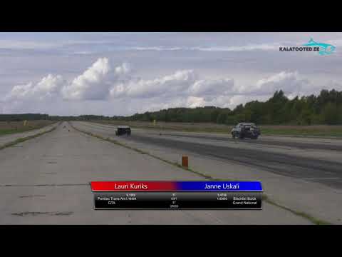 Lauri Kuriks - Pontiac Trans AM GTA vs Janne Uskali - Blacklist Buick Grand National. EDRAfinals2019