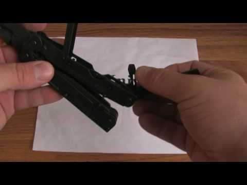 SOG PowerAssist Black Multitool B66 Demonstration