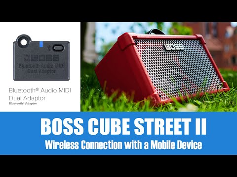 BOSS CUBE Street II manual optional Bluetooth Adaptor (BT-DUAL)