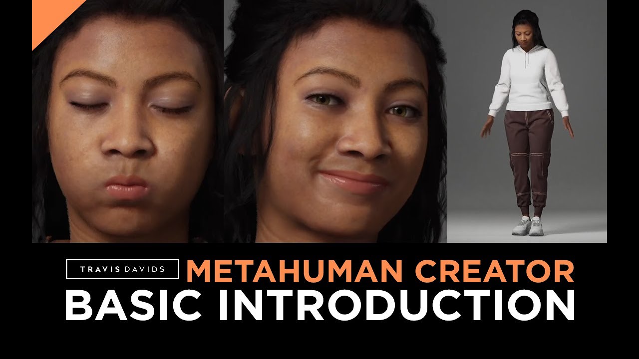 Metahuman Creator - Basic Introduction - Create Realistic Digital Humans