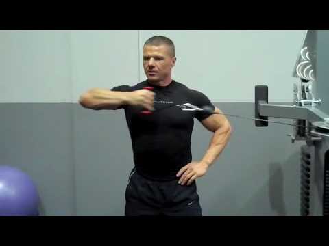 Cable Horizontal Tricep Extension