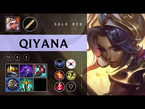 Qiyana Mid vs Zoe - KR Diamond Patch 25.22