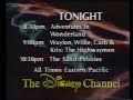 Tonight On The Disney Channel Promo May 2 1993