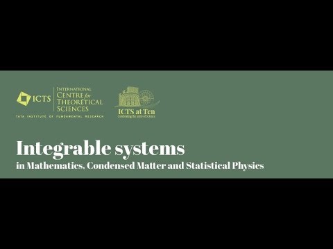 A short introduction to quantum quenches in integrable models (Lecture 01) by  Fabian Essler