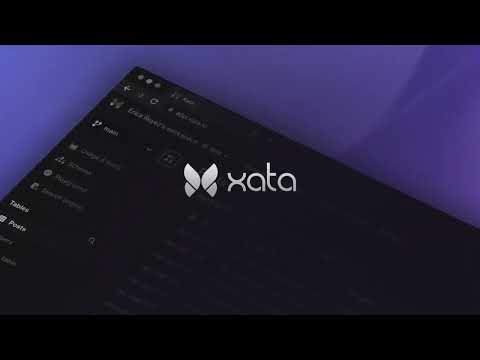 An introduction to Xata, the serverless database for modern development