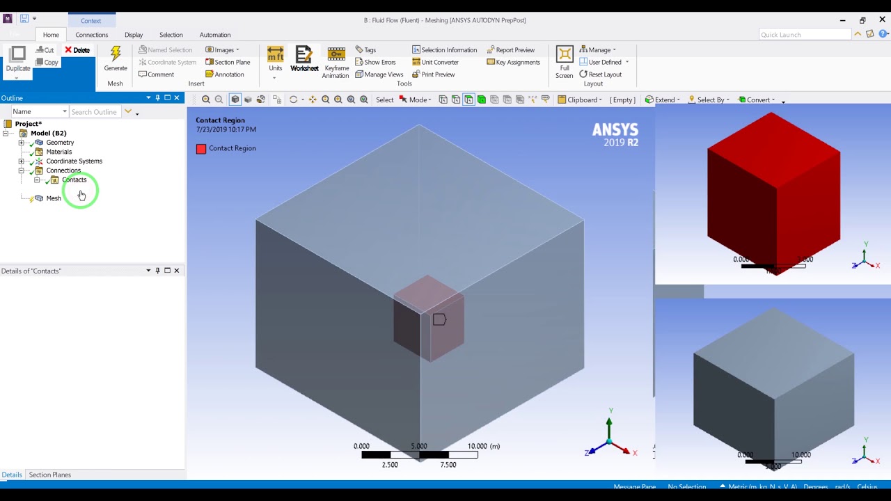 ANSYS Fluent Tutorial: Three methods of Defining Fluid - Solid interface for Conjugate heat transfer