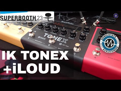 Superbooth 2023: IK Multimedia - iLoud Monitors - Tonex Pedal