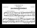 Mendelssohn: Piano Sonata in E Major, Op. 6 (Frederic Chiu)