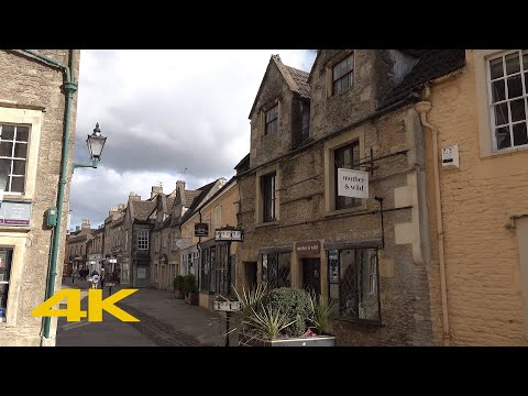 Corsham Walk: Town Centre【4K】