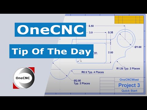 OneCNC PDF File Tip 22