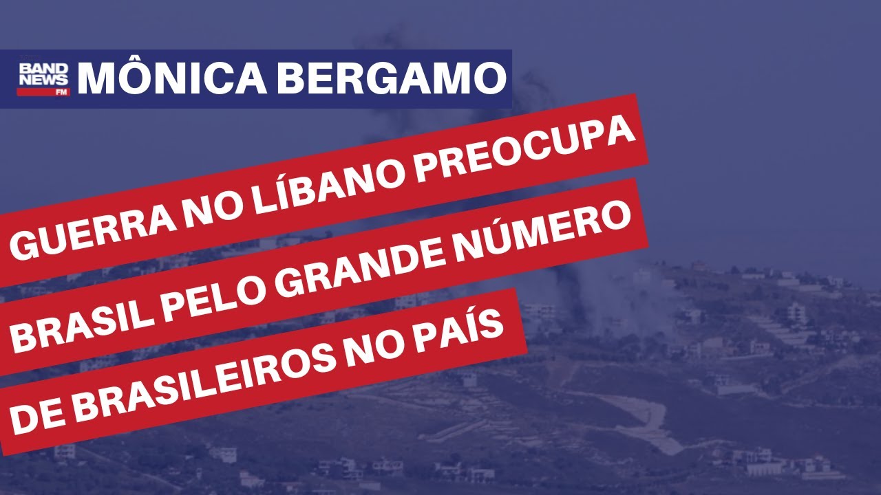 Guerra no Líbano preocupa Brasil pelo grande número de brasileiros no país | Mônica Bergamo