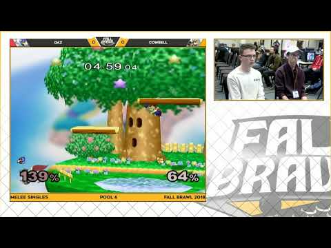 Fall Brawl 2018: Daz (Falco) vs. Cowbell (Fox) - SSBM Singles WQ