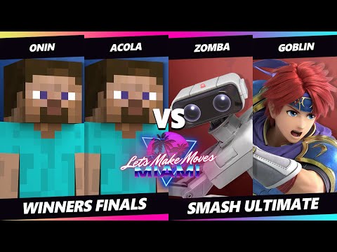 Let's Make Moves Miami Winners Finals - Onin & acola  Vs. Zomba & Goblin - SSBU Ultimate Tournament