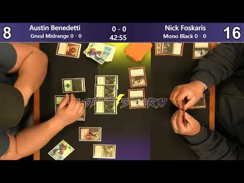 Austin Benedetti (Gruul Midrange) vs Nick Foskaris (Mono Black) - Friday Night Standard 5/3/19