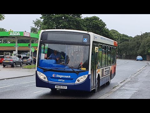 MAN POWER: Route E6 | NK09EGY/39726 - Stagecoach North East: MAN 14.240LF/ADL Enviro 200