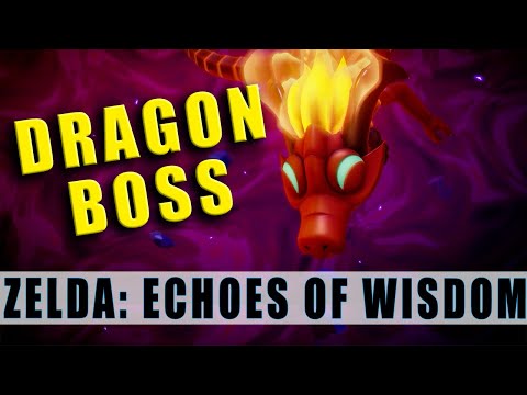 Dragon boss fight - How to beat Eldin Temple boss Volvagia in The Legend of Zelda Echoes of Wisdom