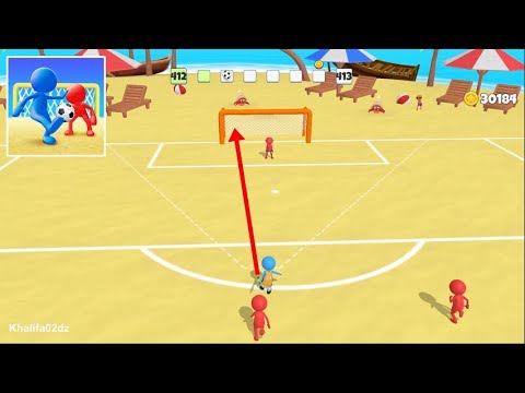 Super Goal - Soccer Stickman - Level 412 - 421 Gameplay (Android) - YouTube