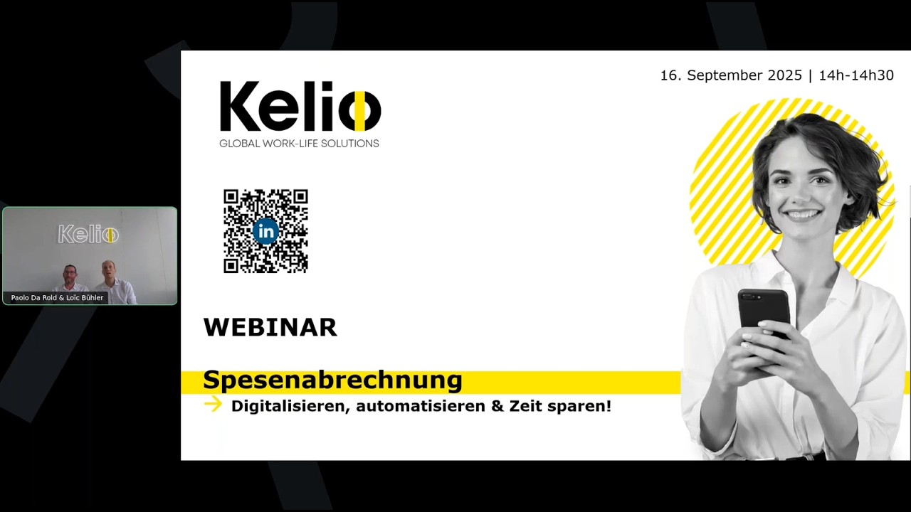 Modernisieren Sie Ihre Spesenabrechnungen mit Kelio > Entête de la LP