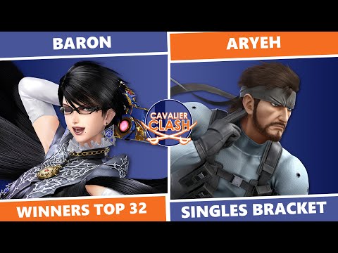 Cavalier Clash 4: Winners Round 3 - Baron (Bayonetta) Vs Aryeh (Snake) SSBU Singles