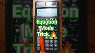 ✅ Solve Equation with Casio fx-991ES Plus | Easy Method | #Shorts
