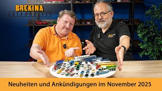 BREKINA Neuheiten November 2025 – VW Bullis, US Cars, Einsatzfahrzeuge & mehr in 1:87!
