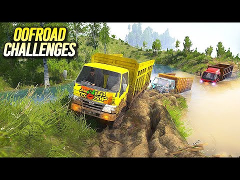 Keren Truk Umplung Lolos dijalur ini - Spintires Mudrunner