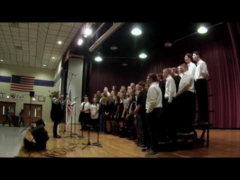GCHS Chorus, performing Africa