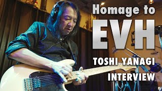 Homage to EVH: Toshi Yanagi (Jimmy Kimmel Live!) Interview
