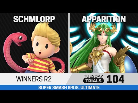 Tuesday Trials 104 SSBU Winners R2 - Schmlorp (Lucas) vs Apparition (Palutena)
