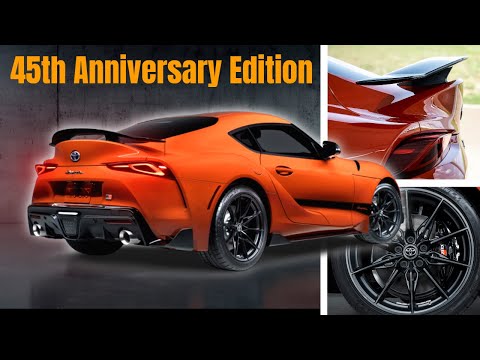 2024 Toyota Supra 45th Anniversary Edition