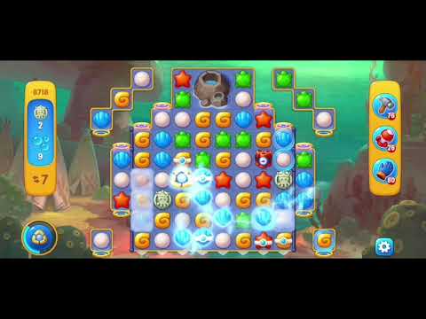 Fishdom 8718 Hard Level - NO 💣🧨💥