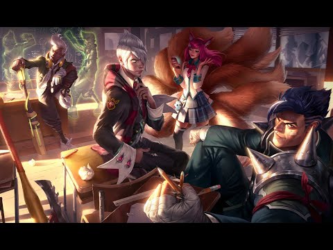 Academy Ahri Skin - League of Legends 2023