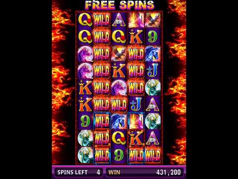 RUMBLE RUMBLE Video Slot Casino Game with a RUMBLE RUMBLE FREE SPIN BONUS