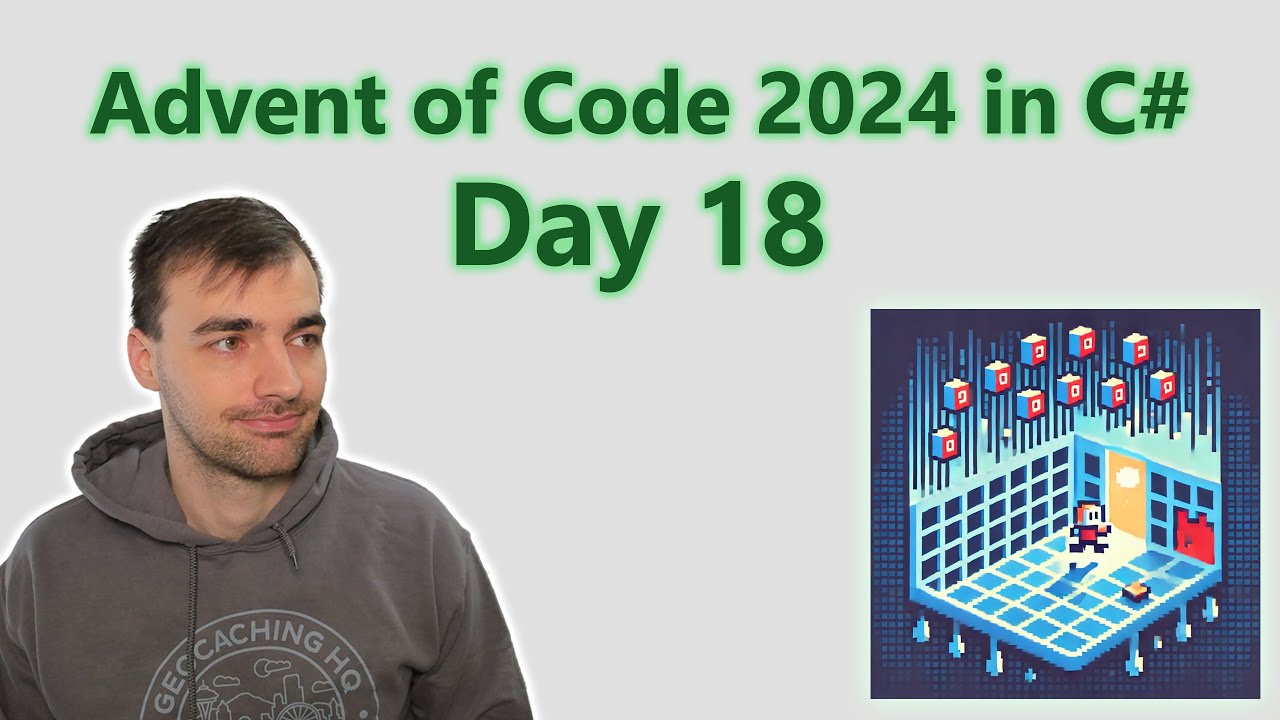Advent of Code 2024 Day 18: RAM Run in C# ✅✅