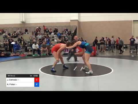 72 Kg Rr Rnd 2 Jerzie Estrada Team Colorado Vs Alyvia Fiske Team California