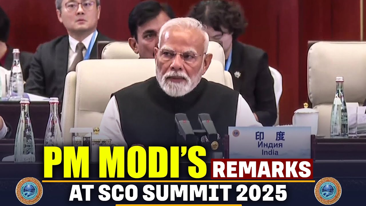Prime Minister Modi Champions Cooperation and India's Global Vision at SCO Summit