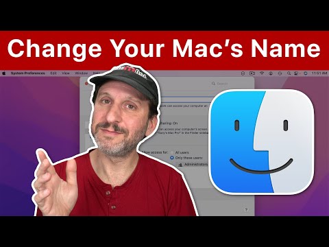 How To Change the Name Of Your Mac