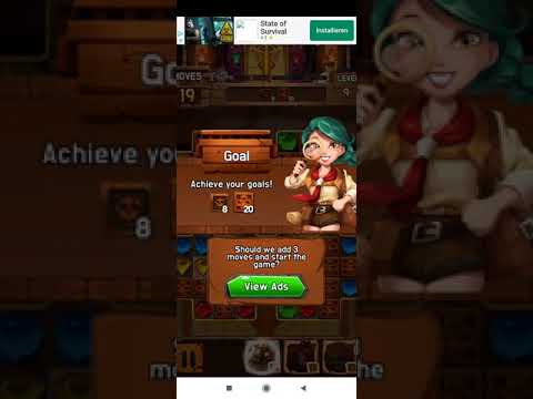 Jewel Legacy 💎 - Jewels & Gems Match 3 Puzzle 2020 Level 9 ⭐⭐⭐ no Booster 👑 Android Gameplay ✅