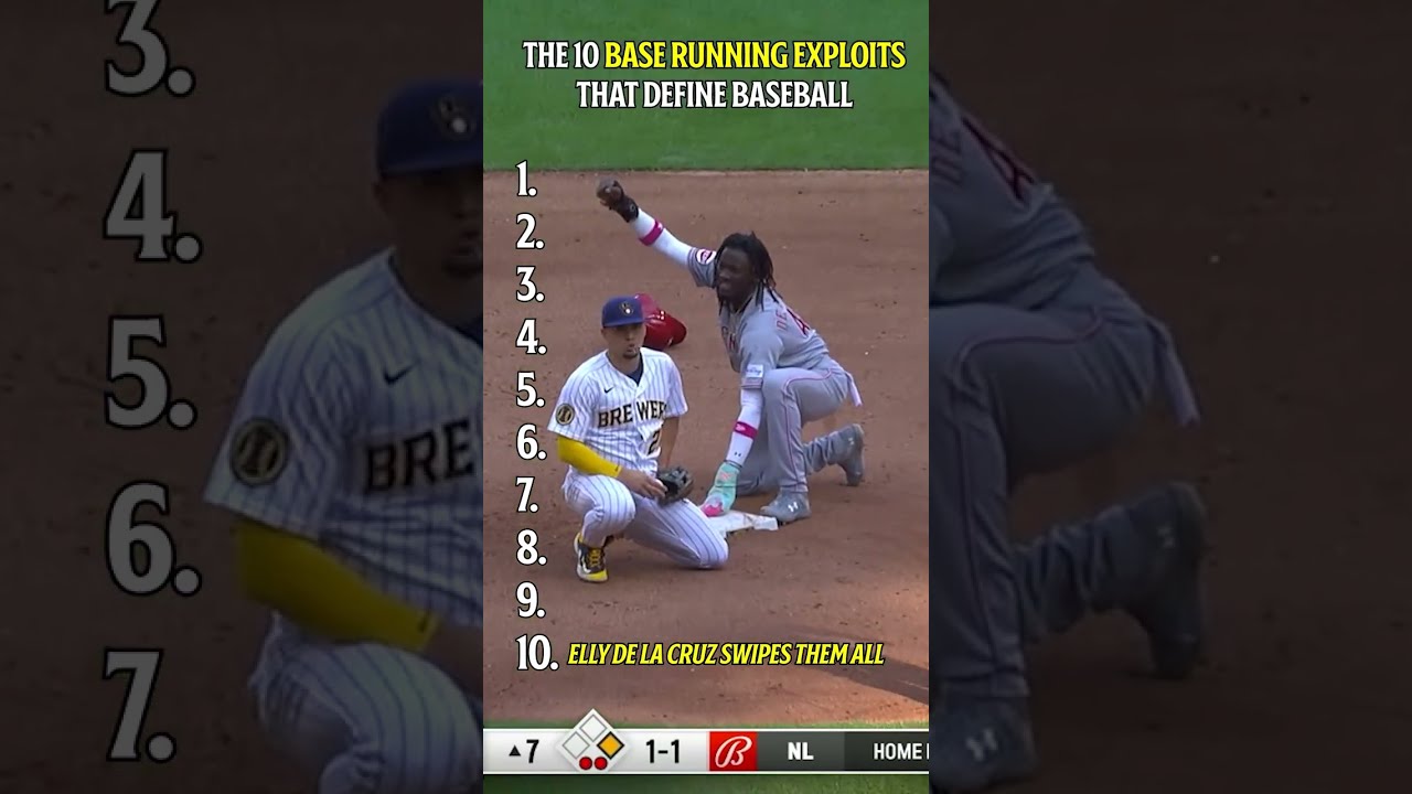 Top 10 Base Running Exploits that Define Baseball