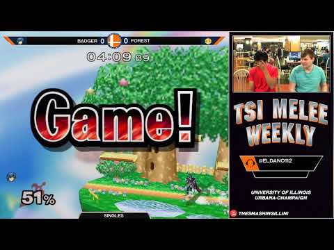 [TSI Weekly] Forest (Blue Marth) vs. Badger (Black Marth) SSBM Singles