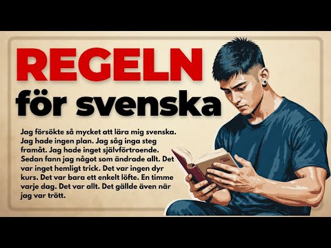 Learn to Speak Swedish – The Most Important Rule for Quick Success