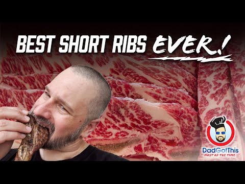 Dad made the best short ribs EVER! Korean Kalbi Recipe!
