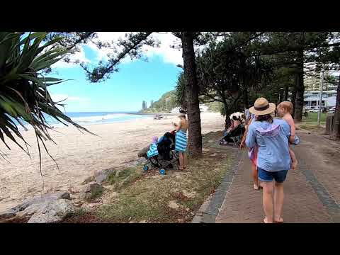 A morning walk through Burleigh on the Gold Coast
