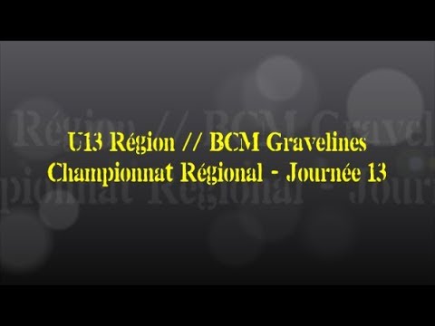 Retour sur le match... U13R // BCM Gravelines