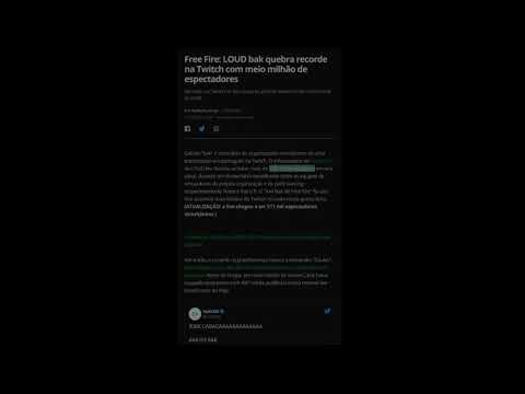 LOUD BAK BATE RECORD NA TWITCH COM MAIS DE 500 MIL PESSOAS EM LIVE | 4X4 DO BAK NA TWITCH