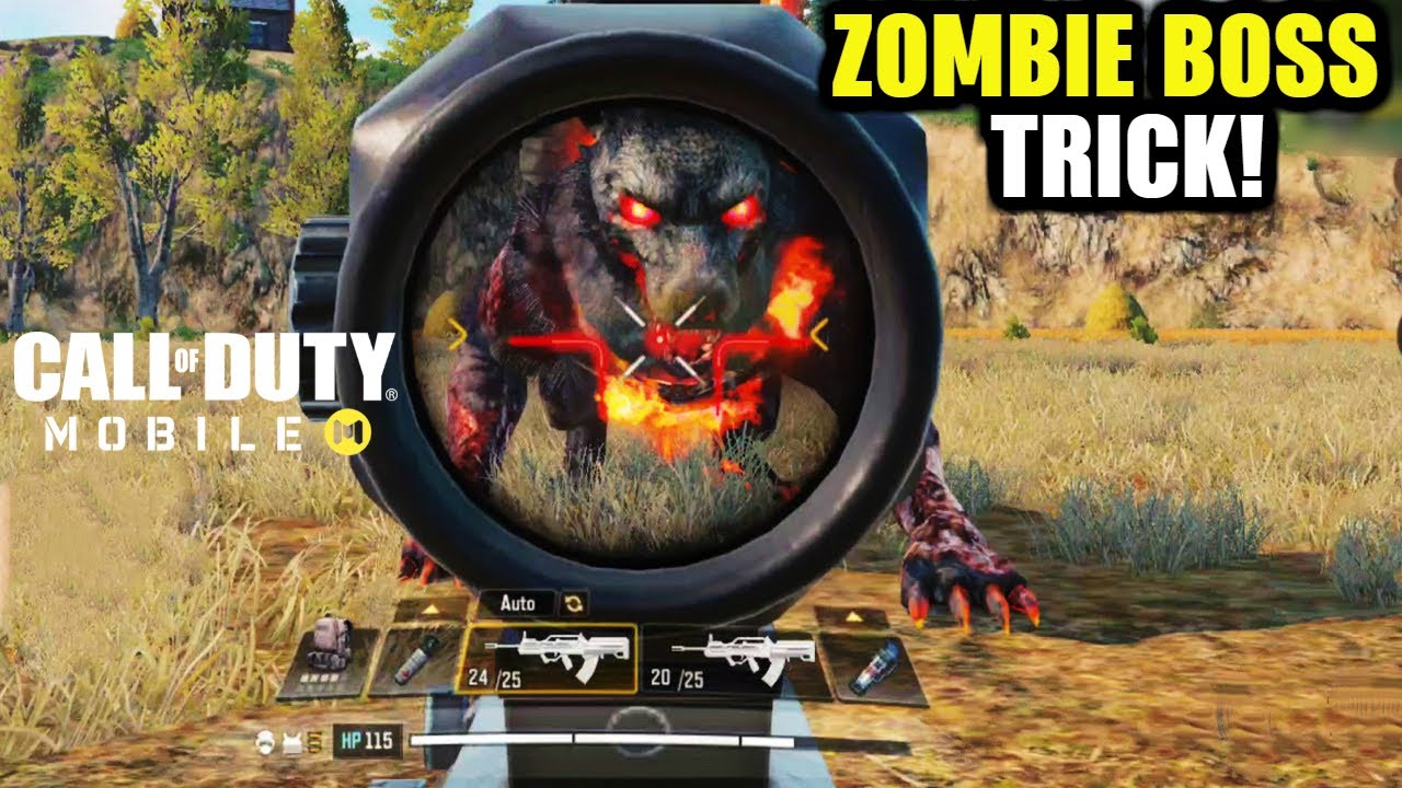 Call Of Duty Mobile Zombie Dog Boss Trick to Kill faster ... Call Of Duty Mobile Zombie Dog Boss Trick to Kill faster ... -