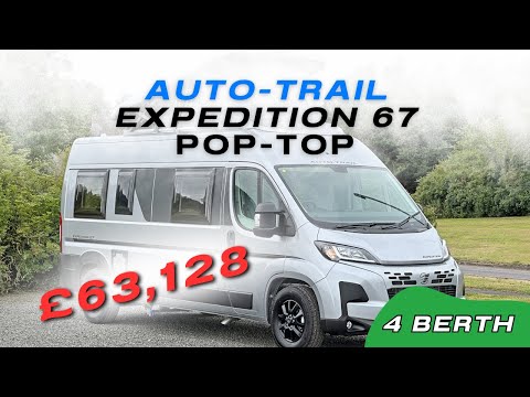 2025 Auto Trail Expedition 67 Pop Top Edition, 4 Berth Campervan | £63,128